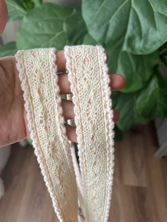 Crocheted Cat Face Tote Bag in Soft Pink with Multicolor Accents - Picture 5 of 5